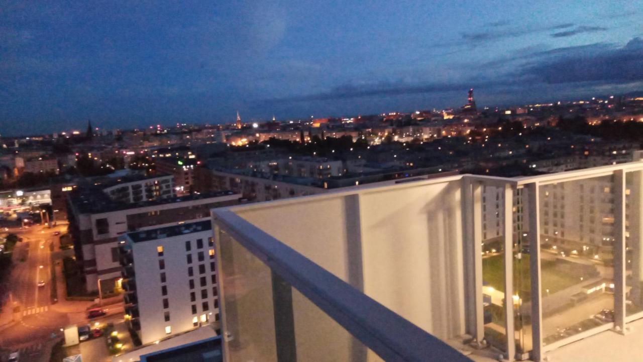 Wroclaw Penthouse Views Odra And City Center Exterior foto